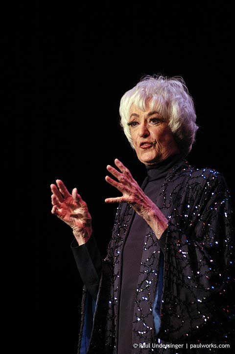 Bea Arthur One-Woman Show Close Up