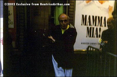 BIlly at Bea Arthur One-Woman Show