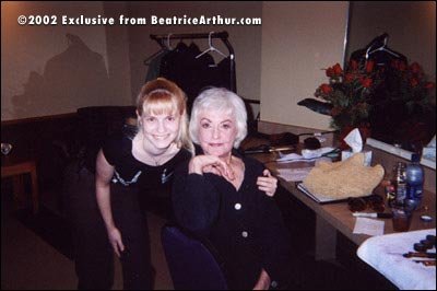 Jessica and Bea Arthur