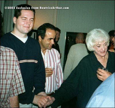 Bill with Bea Arthur adored