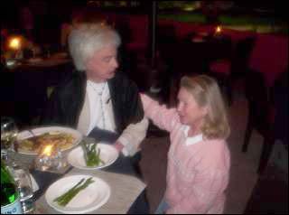 Debby meeting Bea Arthur