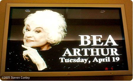 Bea Arthur's One-Woman Show Mount Pleasant