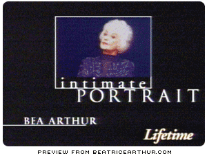 Bea Arthur on Intimate Portrait