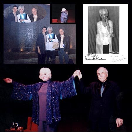 Joshua meeting Bea Arthur